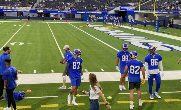 Los Angeles Rams Tight Ends. Photo Credit: Ryan Dyrud | LAFB Network