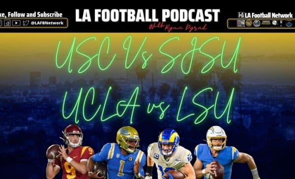 EP 214 - Behind The Scenes Of Roster Cuts, Trojans Preview Vs SJSU, Bruins Vs LSU Preview 1 College Football Preview