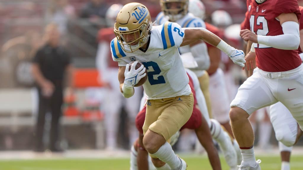 UCLA Bruins Wide Receiver Kyle Philips. Photo Credit: Stan Szeto | USA Today Sports | UCLA Athletics