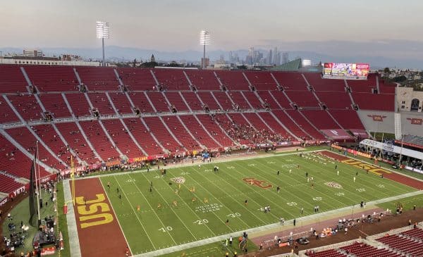 The Los Angeles Coliseum. Photo Credit: Ryan Dyrud | LAFB Network