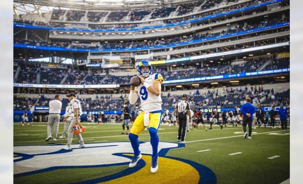 Los Angeles Rams Quarterback Matthew Stafford. Photo Credit: Brevin Townsell | LA Rams