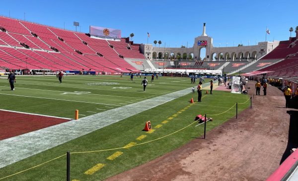USC Trojans: Expectations For Renovated Wide Receiver Room 1 The Coliseum On Game Day. Photo Credit: Ahmad Akkaoui | LAFB Network
