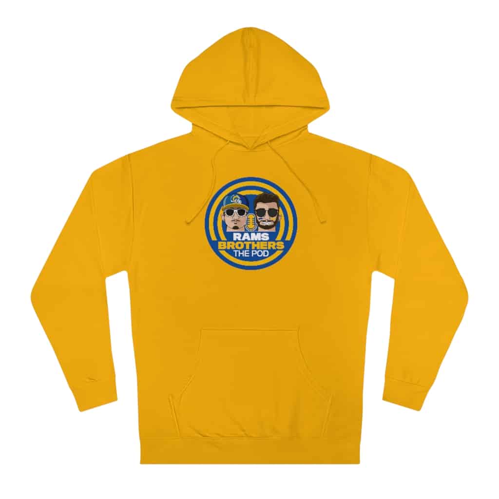 Yellow Rams Bros. Hoodie - Men's - LAFB Network