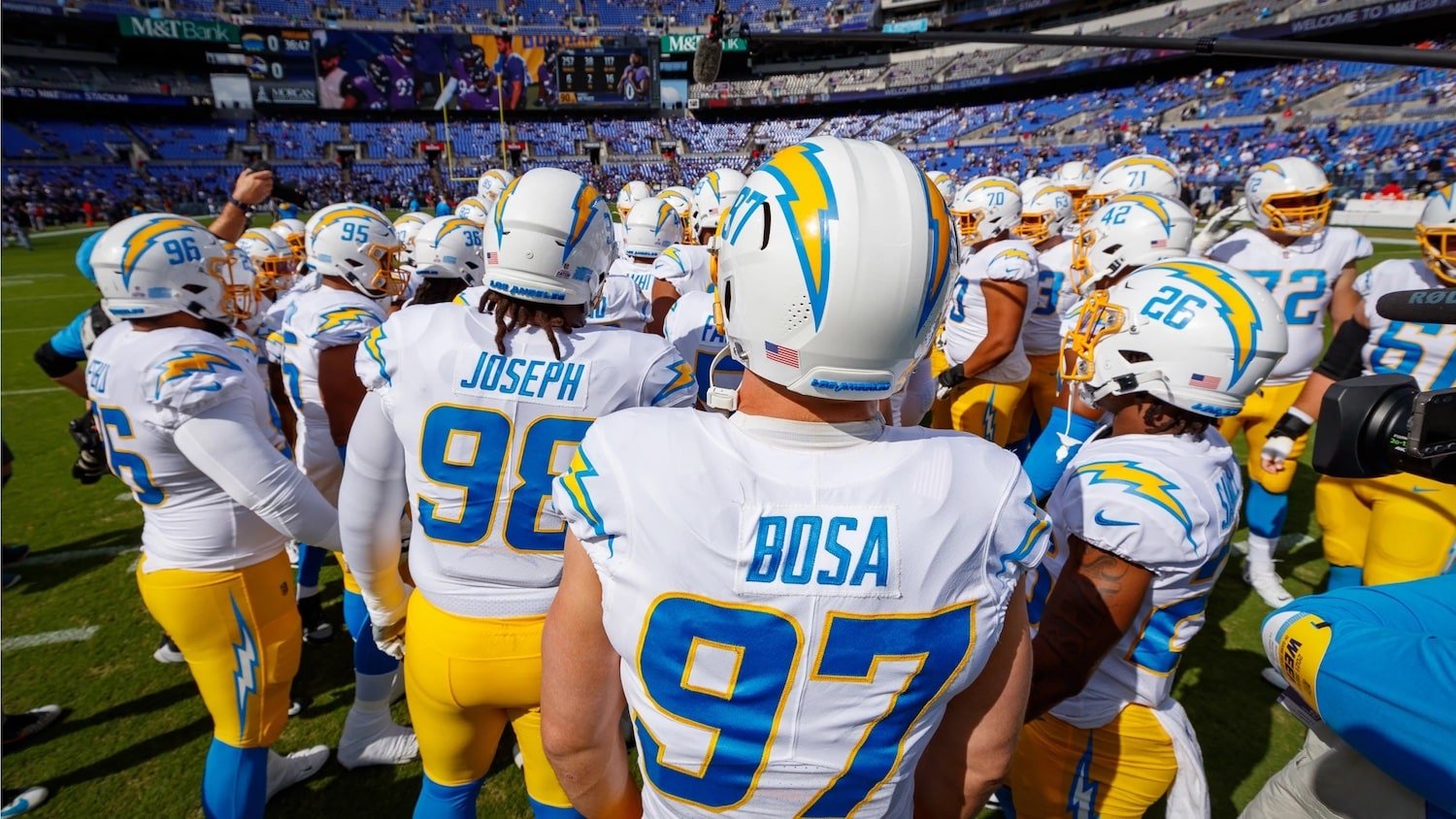 Los Angeles Chargers at Baltimore Ravens. Photo Credit: Ty Nowell | LA Chargers