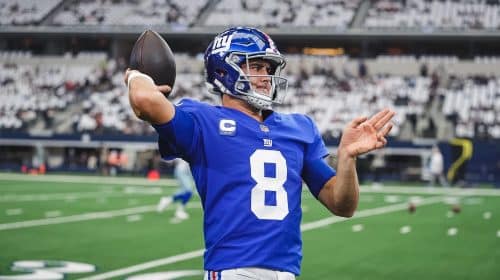 Getting To Know The Rams Week 6 Opponent: New York Giants 3 New York Giants Quarterback Daniel Jones. Photo Credit: New York Giants Media