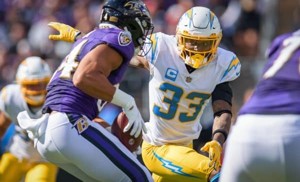 Winners And Losers From The Chargers Week Six Loss To The Ravens 3 Derwin20