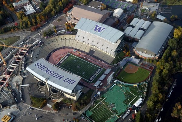 Husky Stadium, Home Of The Washington Huskies. Photo Credit: Wikimedia Commons