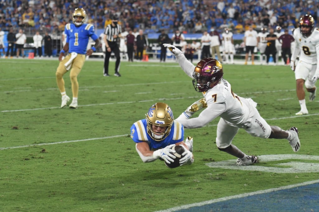Bruins Can’t Exorcise Night Demons Versus Sun Devils 3 UCLA Bruins Wide Receiver Kyle Philips. Photo Credit: Greg Turk | UCLA Athletics
