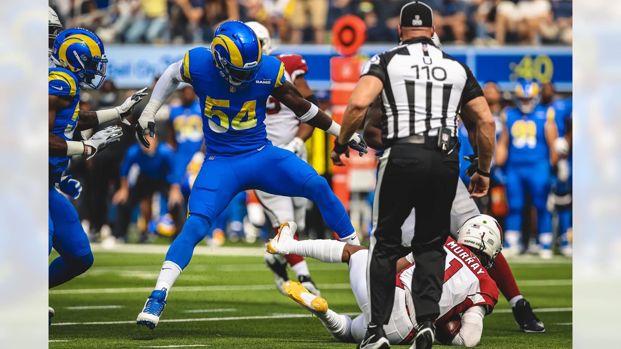 Los Angeles Rams Linebacker Leonard Floyd. Photo Credit: LA Rams | TheRams.com