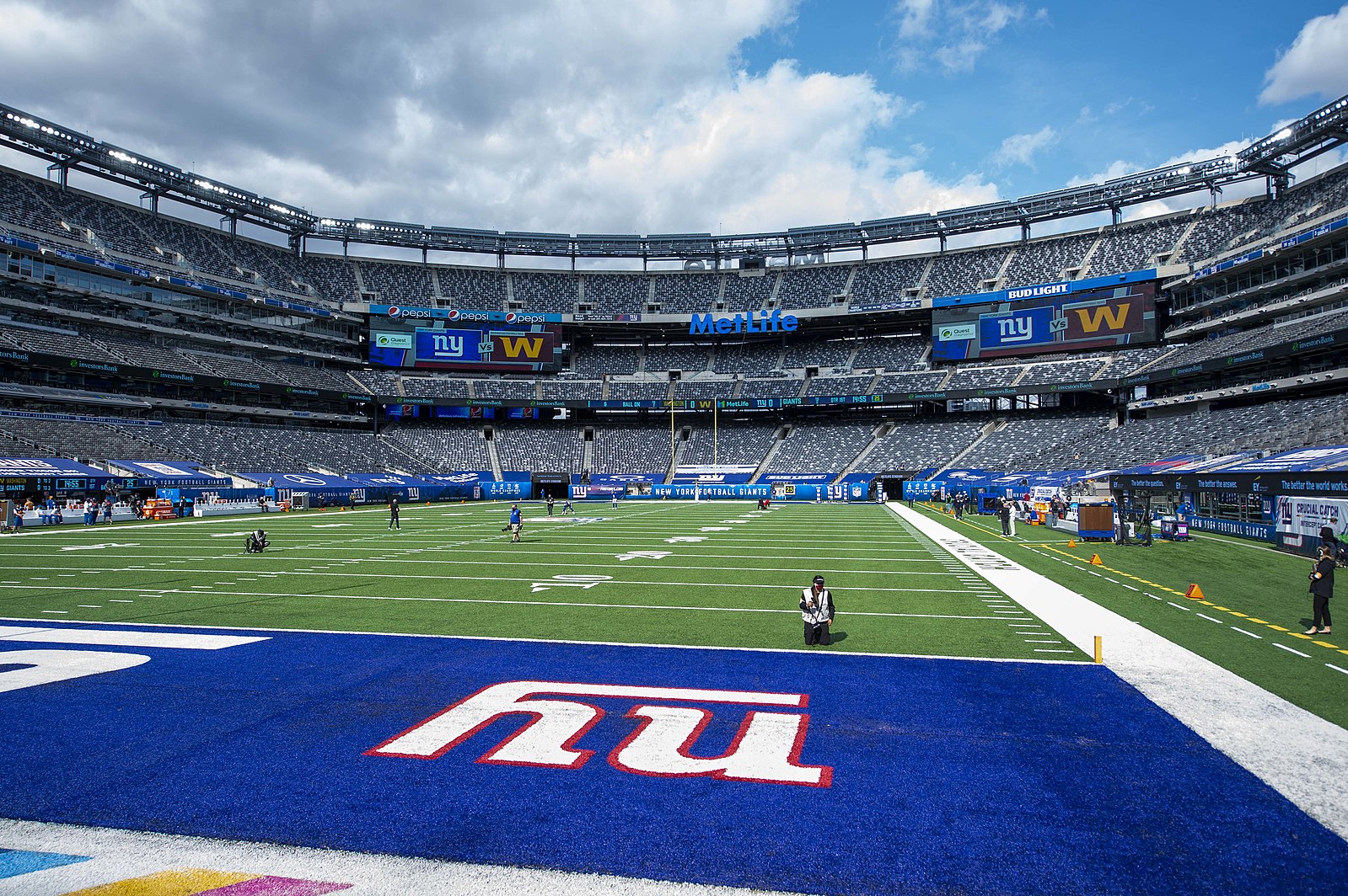 www.allproreels@gmail.com -- from the Washington Football Team vs. New York Giants at MetLife Stadium in East Rutherford, NJ. October 18, 2020 (All-Pro Reels Photography)