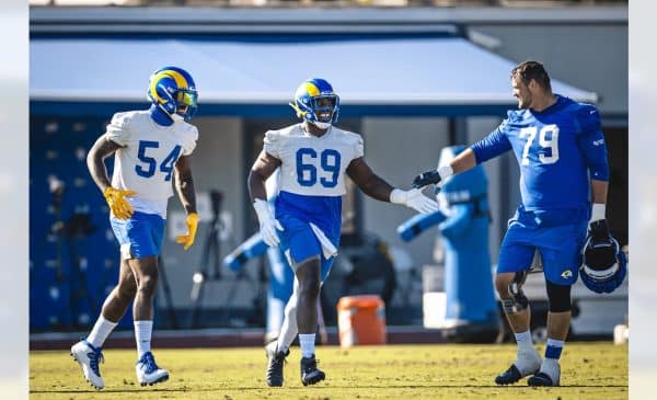 The Los Angeles Rams Take The Practice Field Ahead Of A Week 6 Matchup With The New York Giants. Photo Credit: Brevin Townsell | LA Rams