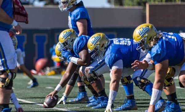 UCLA Spring Practice. Photo Credit: UCLA Athletics