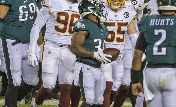 www.allproreels@gmail.com -- from the Washington Football Team at Philadelphia Eagles at Lincoln Financial Field, Philadelphia, Pennsylvania, January 3rd, 2021 (All-Pro Reels Photography)