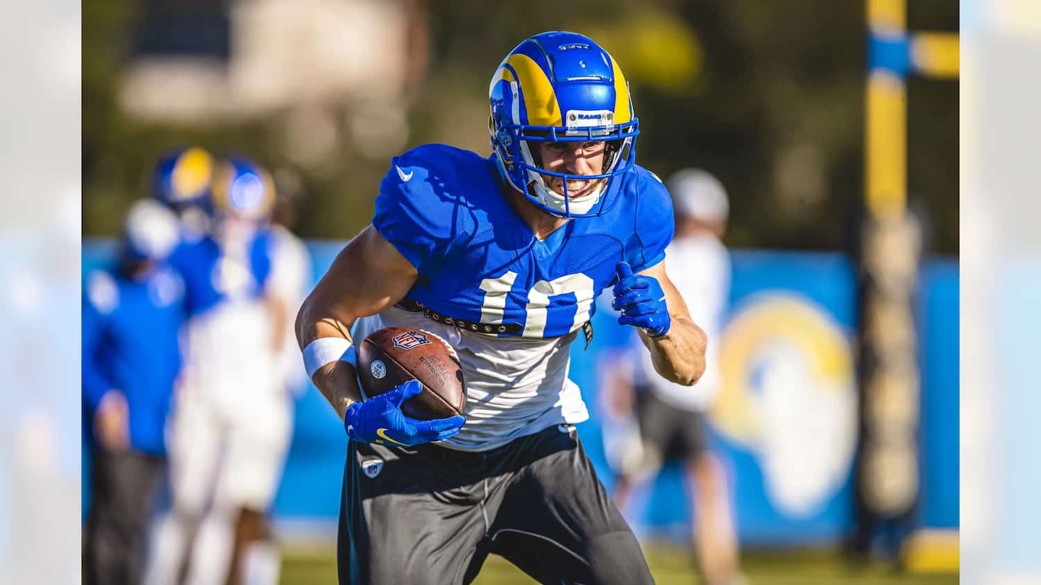 Los Angeles Rams Wide Receiver Cooper Kupp During Practice. Photo Credit: Jeff Lewis | Los Angeles Rams