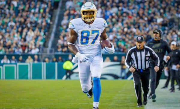 Los Angeles Chargers Tight End Jared Cook. Photo Credit: Ty Nowell | LA Chargers