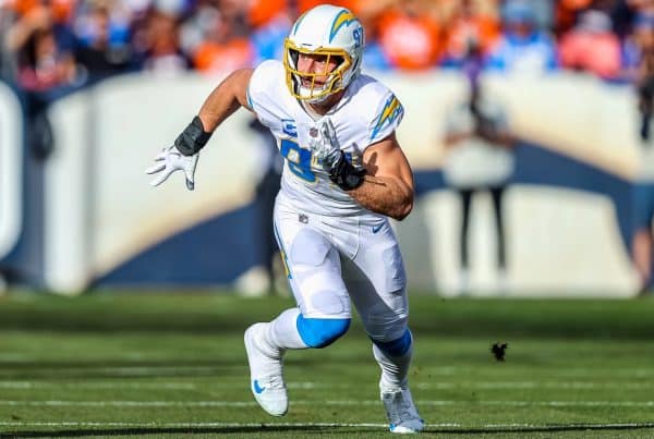 Los Angeles Chargers Edge Rusher Joey Bosa. Photo Credit: Mike Nowak | LA Chargers