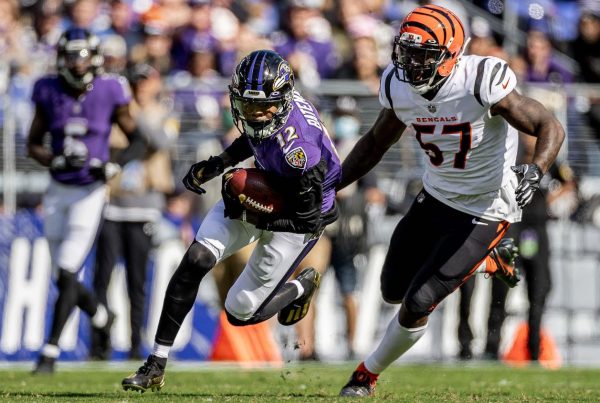 Baltimore Ravens Wide Receiver Rashod Bateman. Photo Credit: Baltimore Ravens