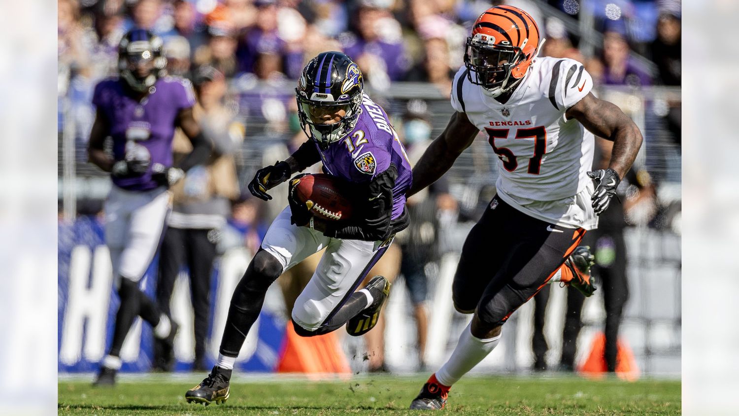 Fantasy Football 2021: Week 9 Waiver Wire Pick Ups 3 Baltimore Ravens Wide Receiver Rashod Bateman. Photo Credit: Baltimore Ravens