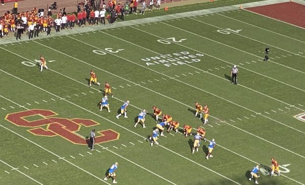 Top Performers From UCLA's Victory Bell Win Over USC 1 UCLA Dismantles USC At The Coliseum In The Battle For The Victory Bell. Photo Credit: Ryan Dyrud | LAFB Network