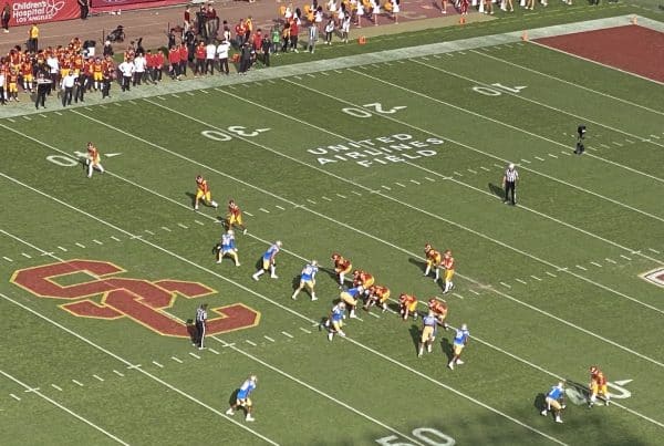 UCLA Dismantles USC At The Coliseum In The Battle For The Victory Bell. Photo Credit: Ryan Dyrud | LAFB Network
