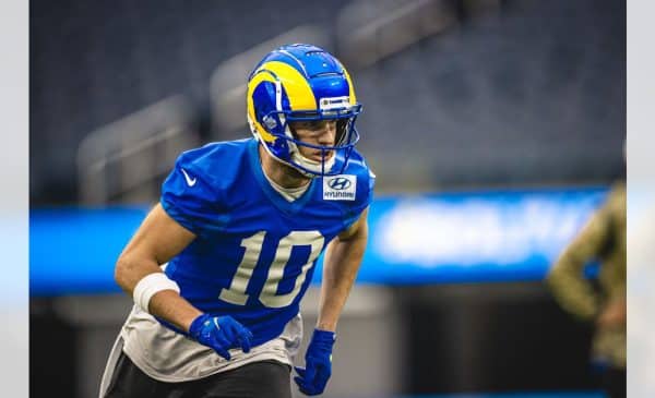 Los Angeles Rams Wide Receiver Cooper Kupp. Photo Credit: Brevin Townsell | LA Rams