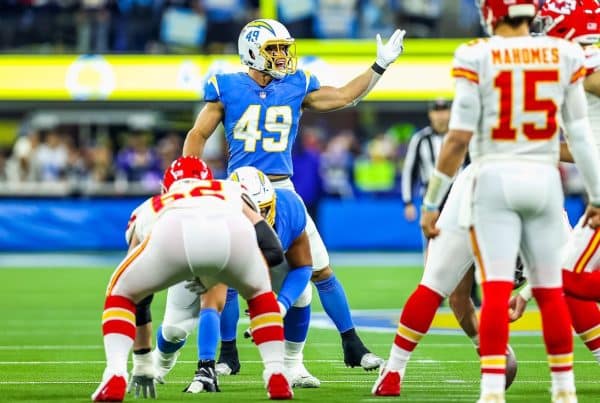Los Angeles Chargers Linebacker Drue Tranquill. Photo Credit: Mike Nowak | LA Chargers