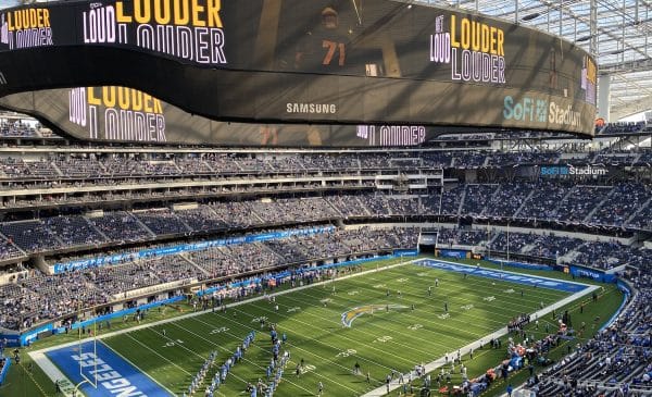 Los Angeles Chargers Take On The New York Giants At SoFi Stadium | 2022 Chargers Schedule | Photo Credit: Ryan Dyrud | LAFB Network