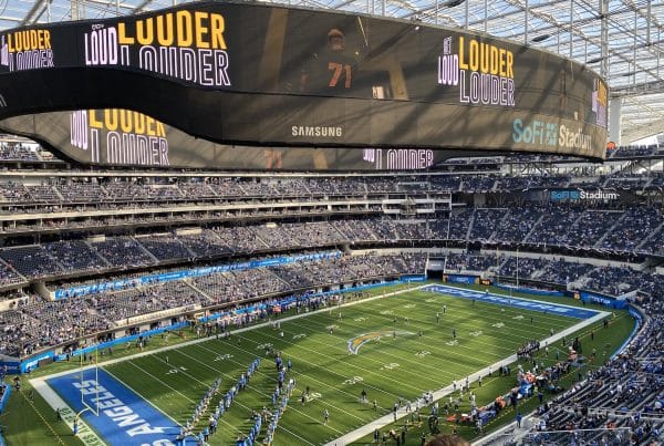 Los Angeles Chargers Take On The New York Giants At SoFi Stadium | 2022 Chargers Schedule | Photo Credit: Ryan Dyrud | LAFB Network