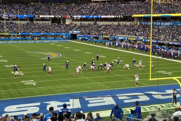 The Los Angeles Chargers Take On The New York Giants At SoFi Stadium. Photo Credit: Ryan Dyrud | LAFB Network