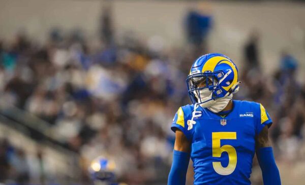 Sony Michel Balances Out Rams Offense 1 Los Angeles Rams Cornerback Jalen Ramsey. Photo Credit: Brevin Townsell | LA Rams