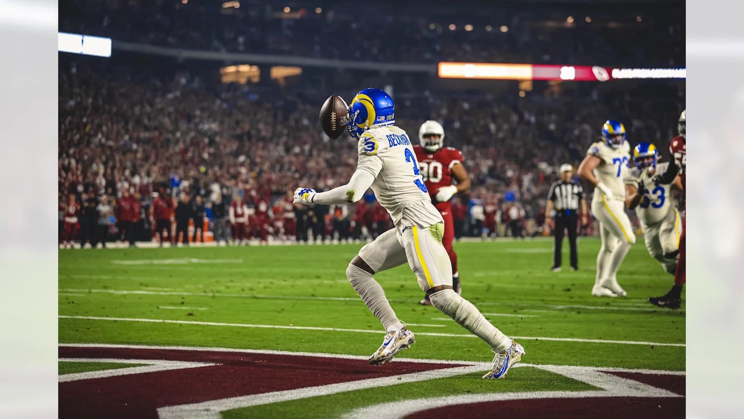 Los Angeles Rams Wide Receiver Odell Beckham Jr. Photo Credit: Brevin Townsell | LA Rams