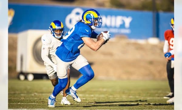 Los Angeles Rams Tight End Tyler Higbee. Photo Credit: Brevin Townsell | LA Rams