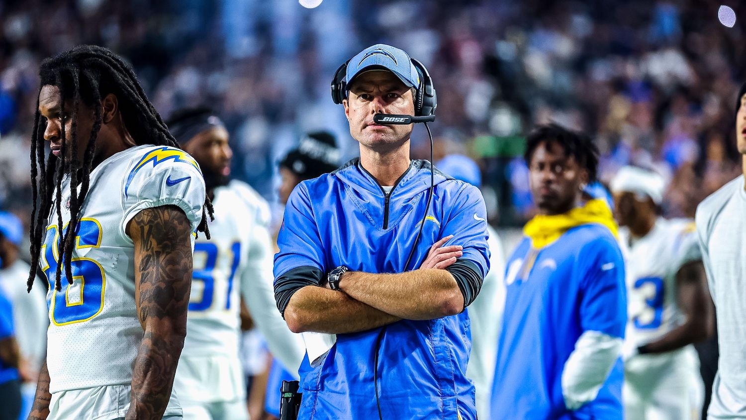 Los Angeles Chargers Head Coach Brandon Staley. Photo Credit: Mike Nowak | Los Angeles Chargers