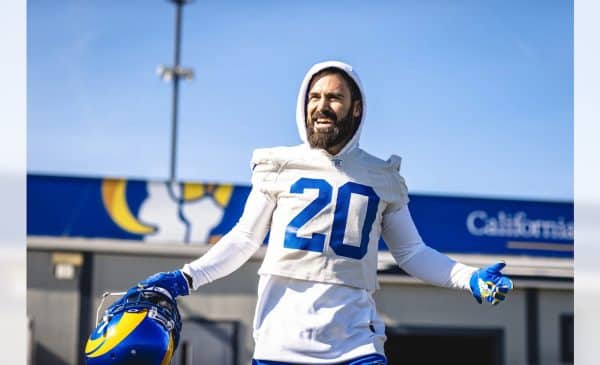 Los Angeles Rams Safety Eric Weddle. Photo Credit: Brevin Townsell | LA Rams