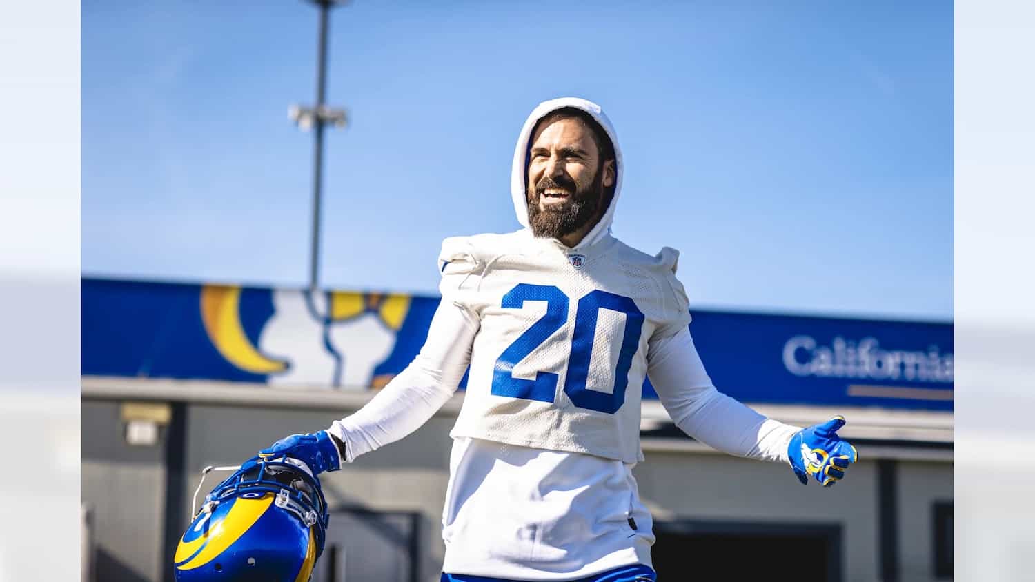 Los Angeles Rams Safety Eric Weddle. Photo Credit: Brevin Townsell | LA Rams