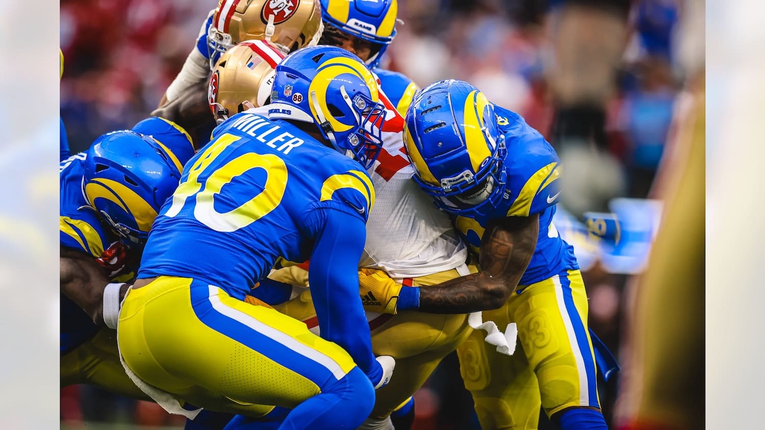 McVay Slays The Shanahan Dragon And The Rams Win The NFC! 3 The Los Angeles Rams Take On The San Francisco 49ers In The NFC Championship Game. Photo Credit: Brevin Townsell | LA Rams