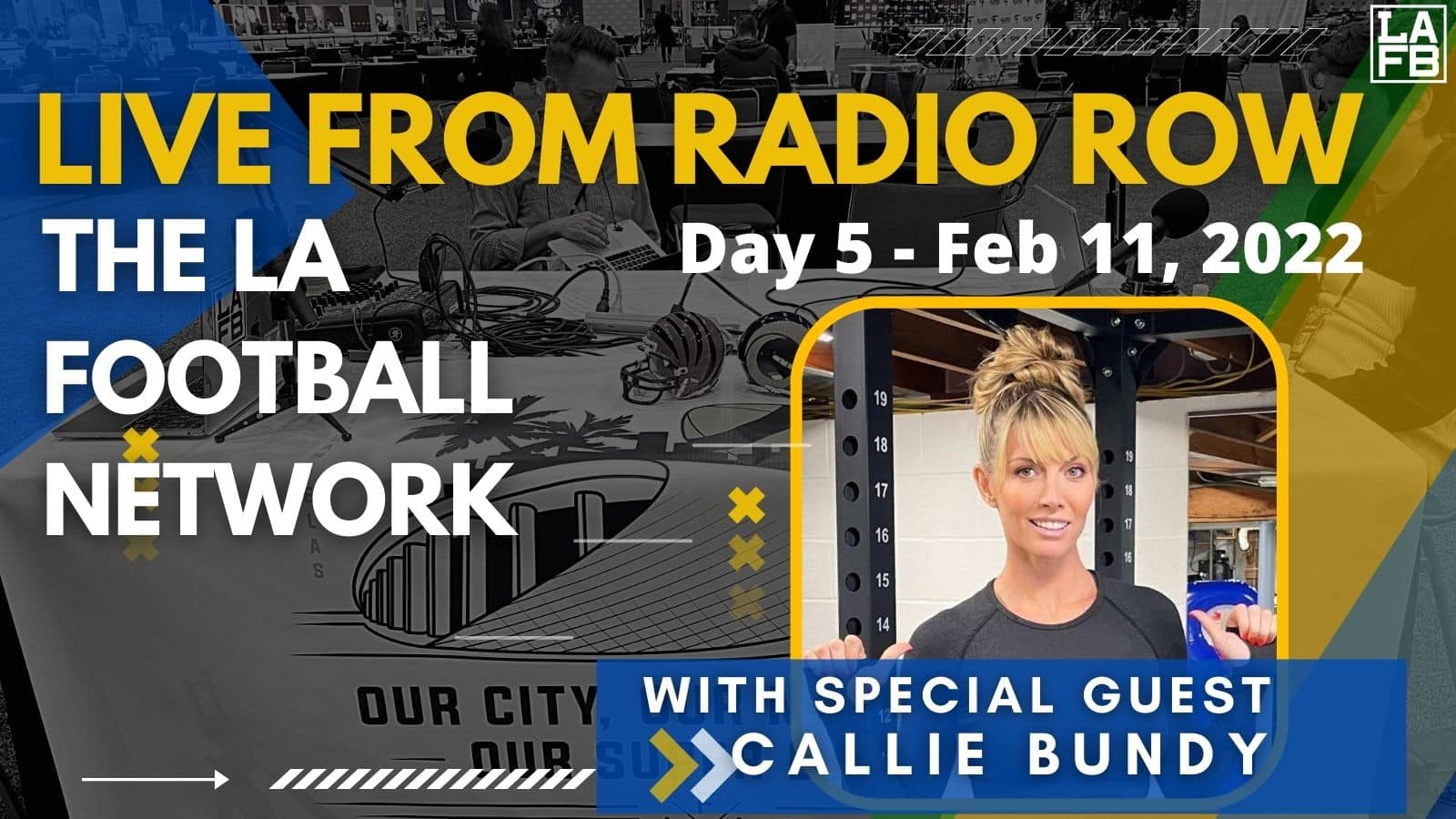 Fitness Model Callie Bundy Joins The LAFB Network! Talks Viral Videos, And Passion For Football