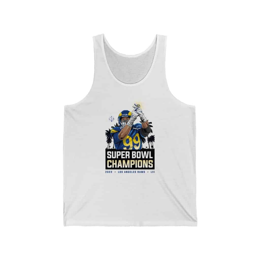 Aaron Donald Champ Jersey Tank - LAFB Network