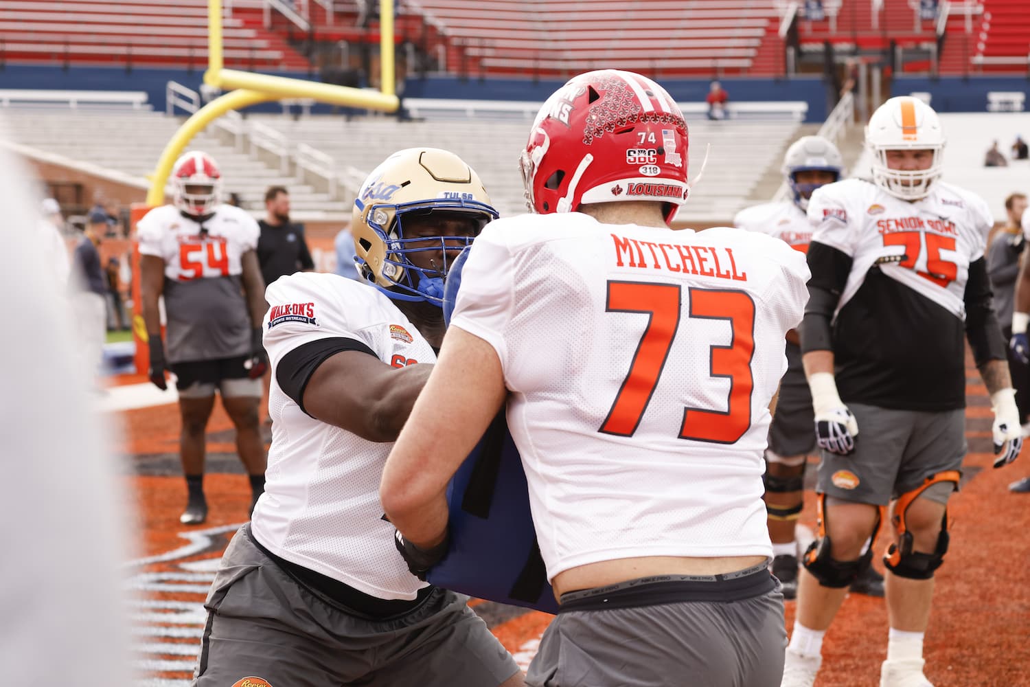 Senior Bowl Day Two Takeaways Rams Offensive Line Prospects LAFB Network