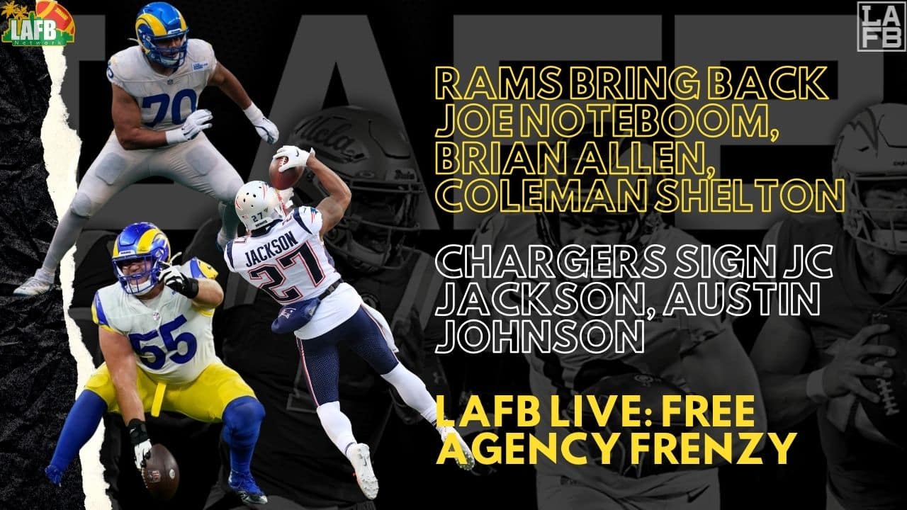 Free Agency Frenzy Day 1 Recap: Rams Focus On Offensive Line, Chargers Sign JC Jackson