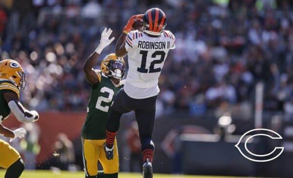 The Los Angeles Rams Signed Former Chicago Bears WR Allen Robinson To A 3-Year Deal. Photo Credit: Chicago Bears 2022