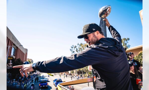 Los Angeles Rams Quarterback Matthew Stafford, Traded For By Les Snead. Photo Credit: Brevin Townsell | LA Rams | Los Angeles Rams
