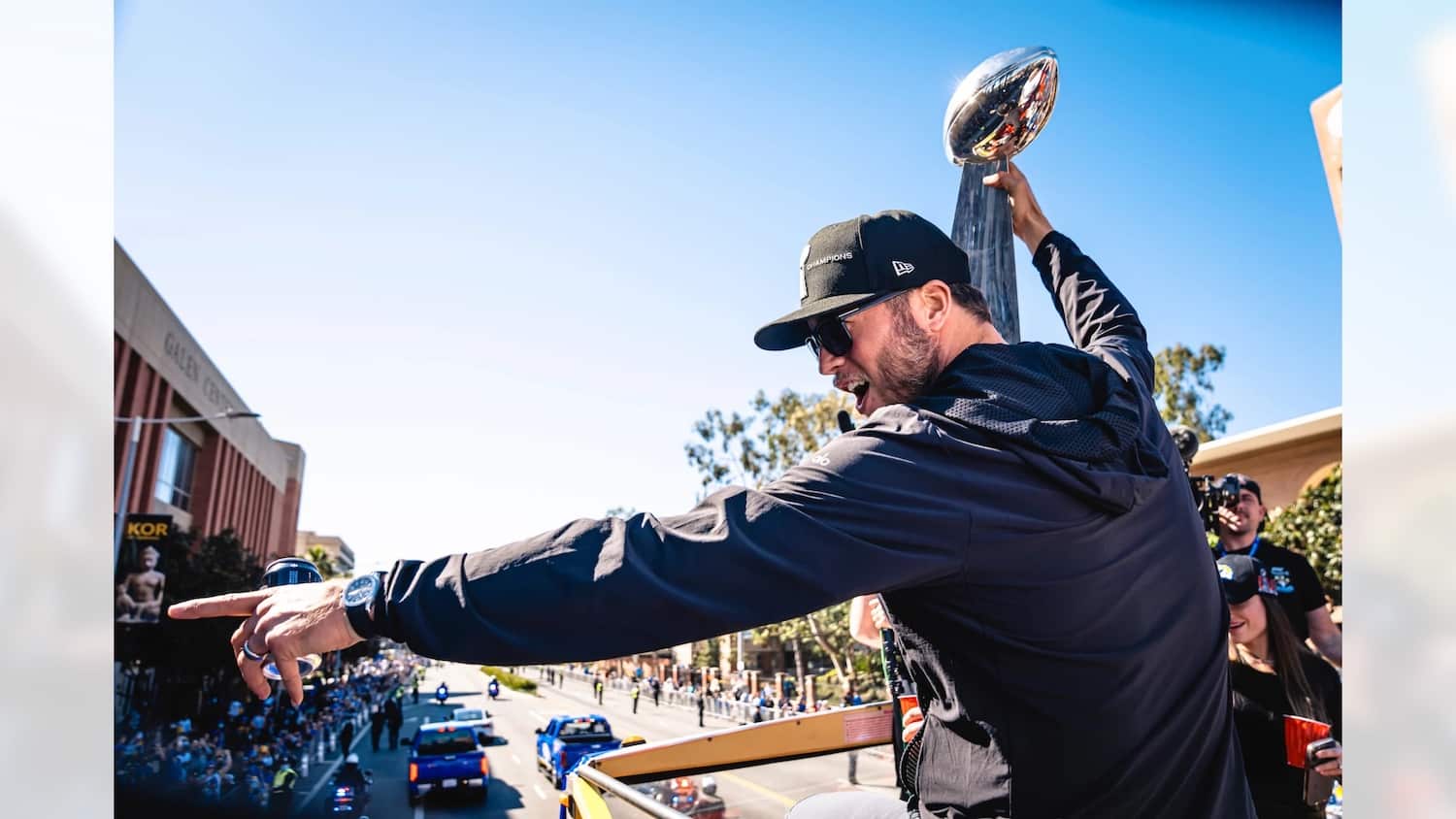 Los Angeles Rams Quarterback Matthew Stafford, Traded For By Les Snead. Photo Credit: Brevin Townsell | LA Rams | Los Angeles Rams