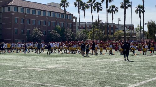 4-19 USC Football Spring Practice. Photo Credit: Ryan Dyrud | LAFB Network