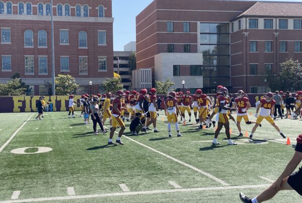 4-19 USC Football Spring Practice. Photo Credit: Ryan Dyrud | LAFB Network