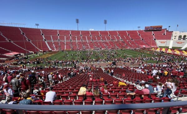 USC Trojan Offense 2022 Spring Game. Photo Credit: Ryan Dyrud | LAFB Network