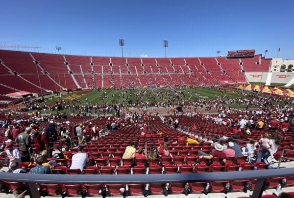 USC Trojan Offense 2022 Spring Game. Photo Credit: Ryan Dyrud | LAFB Network