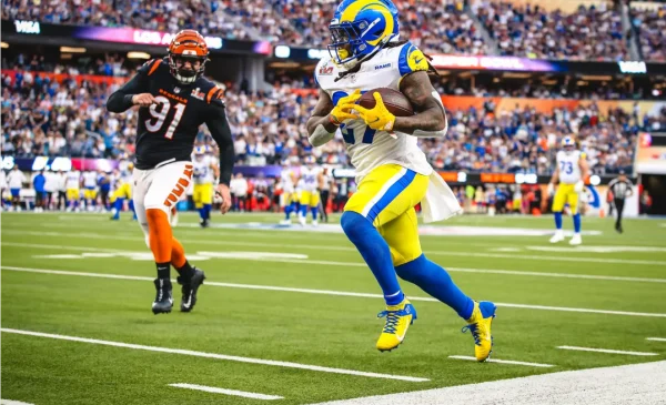 Which Rams Running Back Lead The Team In Receiving Yards? 1 Rams Running Back Darrell Henderson Photo Credit: Jeff Lewis | LA Rams