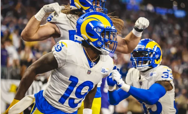 The Rams Brandon Powell Special Teams Touchdown Photo Credit: Brevin Townsell | LA Rams