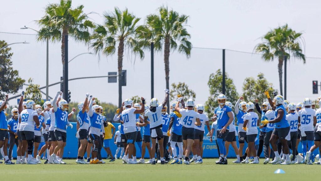 Los Angeles Chargers Finish Up 2022 OTAs. Photo Credit: Mike Nowak | Los Angeles Chargers | AFC West Defensive Line Rankings